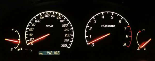 Speedometer calibration service - Mitsubishi Galant EA0 (HC gauge cluster)