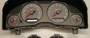 Nissan Skyline R34 gtt gtr Speedometer cluster conversion tacho tachoumbau Nismo mines 320 km/h kph