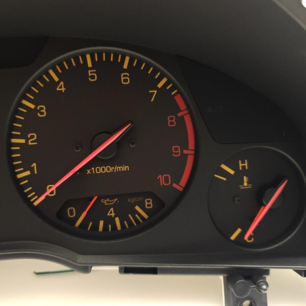 Nissan Skyline R34 gtt gtr Speedometer cluster conversion tacho tachoumbau Nismo mines 300 km/h kph