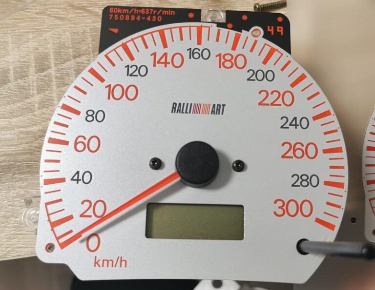 CP9A RalliArt Speedometer
