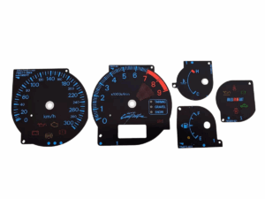 Conversion Service incl. Dials - Mitsubishi Lancer Evolution 7/8/9 CT9A - Riviera Blue